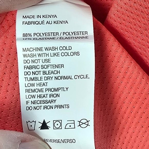 IZOD Golf Mens Dubarry Coral Mesh Polo Shirt 46IZSIB7ER808 Large NWT New - Picture 5 of 7